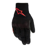 Guantes Alpinestars Smax Ds Negro Rojo Fluorescente